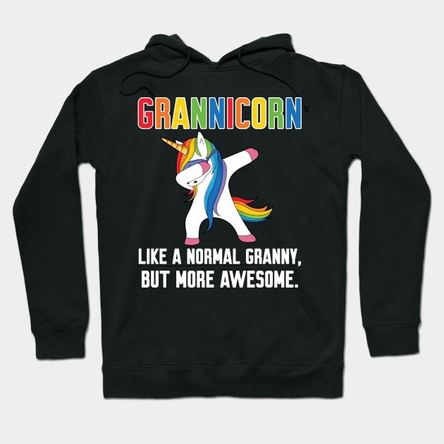 Grannicorn like a normal Granny Hoodie by Work Memes